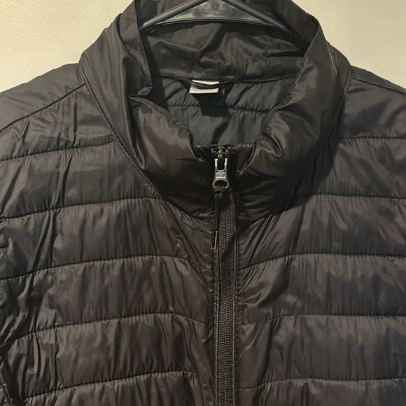 Black Waterproof Quilted Jacket - Picture 3 of 6